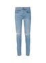Main View - Click To Enlarge - RAG & BONE - 'Fit 1' ripped knee extra slim jeans