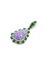 Detail View - Click To Enlarge - LC COLLECTION JADE - Diamond jade 18k white gold gourd pendant