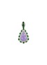 Main View - Click To Enlarge - LC COLLECTION JADE - Diamond jade 18k white gold gourd pendant
