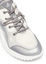 Detail View - Click To Enlarge - SAM EDELMAN - 'Meena' wavy outsole panelled sneakers