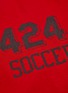  - 424 - 'Soccer' slogan logo print T-shirt