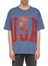 Main View - Click To Enlarge - 424 - 'USA' slogan logo print T-shirt