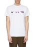 Main View - Click To Enlarge - NOON GOONS - Glitter leopard logo print T-shirt