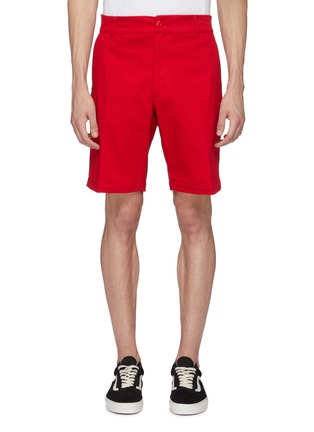 Main View - Click To Enlarge - NOON GOONS - 'Club' twill shorts