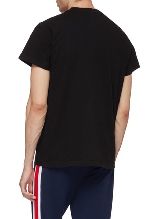 Back View - Click To Enlarge - NOON GOONS - 'Tall Noon' textured logo print T-shirt
