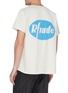 Back View - Click To Enlarge - RHUDE - Logo slogan photographic print T-shirt