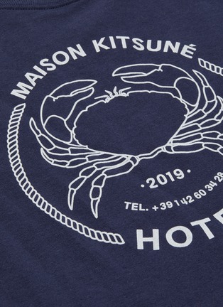  - MAISON KITSUNÉ - Logo graphic print T-shirt