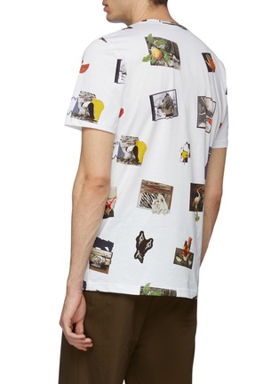 Back View - Click To Enlarge - PS PAUL SMITH - 'Harold's Photos' print T-shirt
