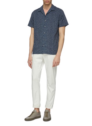 Figure View - Click To Enlarge - PS PAUL SMITH - Palm tree print short sleeve shirt