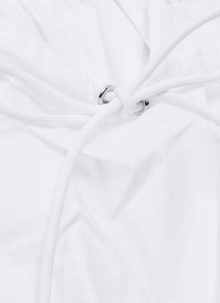 Detail View - Click To Enlarge - PROENZA SCHOULER - Drawstring ruched paperbag skirt