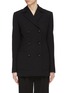 Main View - Click To Enlarge - PROENZA SCHOULER - Waist panel double breasted wool blazer