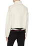 Back View - Click To Enlarge - PROENZA SCHOULER - Stripe back hem turtleneck sweater