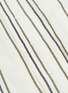  - PROENZA SCHOULER - Half-button placket stripe crepe top