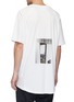 Back View - Click To Enlarge - SONG FOR THE MUTE - Logo photographic print T-shirt