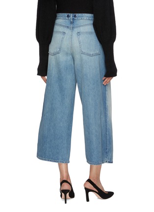 Back View - Click To Enlarge - 3X1 - 'Porter' convertible panel wide leg jeans