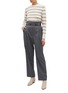 Figure View - Click To Enlarge - EQUIPMENT - 'Duru' stripe wool-cashmere sweater