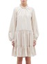 Main View - Click To Enlarge - 3.1 PHILLIP LIM - Ruffle trim stripe tiered dress
