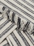 Detail View - Click To Enlarge - 3.1 PHILLIP LIM - Asymmetric drape fringe stripe bouclé skirt