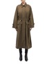 Main View - Click To Enlarge - 3.1 PHILLIP LIM - Oversized belted virgin wool gabardine trench coat