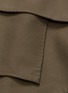 Detail View - Click To Enlarge - 3.1 PHILLIP LIM - Buckled ruched drape wool gabardine handkerchief skirt