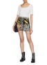 Figure View - Click To Enlarge - 3.1 PHILLIP LIM - Hawaiian print patchwork tie shorts