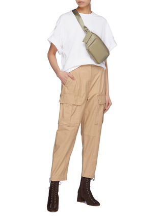Figure View - Click To Enlarge - 3.1 PHILLIP LIM - Zip cuff cargo pants