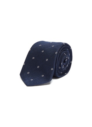 Main View - Click To Enlarge - PAUL SMITH - Spot embroidered silk tie
