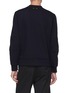 Back View - Click To Enlarge - FENDI SPORT - 'Bag Bugs' leather patch sweatshirt