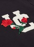  - UNDERCOVER - Logo rose appliqué sweatshirt