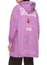Back View - Click To Enlarge - UNDERCOVER - 'Former Juvenile' slogan graphic print hooded raincoat