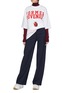 Figure View - Click To Enlarge - UNDERCOVER - 'Ladybug 1819' slogan graphic print oversized T-shirt