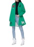 Figure View - Click To Enlarge - UNDERCOVER - 'We Are Infinite' slogan logo print padded raincoat