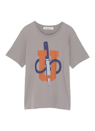 Main View - Click To Enlarge - UNDERCOVER - Knife logo print T-shirt