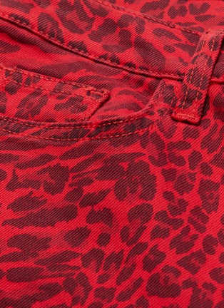  - CURRENT/ELLIOTT - 'The Stiletto' leopard print skinny jeans