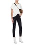 Figure View - Click To Enlarge - CURRENT/ELLIOTT - 'The High Waist Stiletto' star print skinny jeans