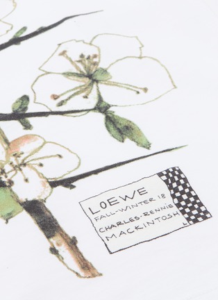  - LOEWE - Logo botanical print T-shirt
