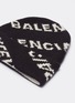 Detail View - Click To Enlarge - BALENCIAGA - Logo jacquard knit beanie