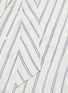  - BALENCIAGA - 'New Swing' logo print tie back oversized stripe shirt