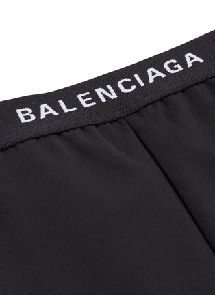  - BALENCIAGA - Logo jacquard waistband leggings