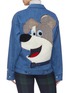 Back View - Click To Enlarge - HELEN LEE - x The Secret Life of Pets 'Max' dog mix patch denim jacket