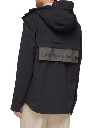 Back View - Click To Enlarge - CANADA GOOSE - 'Meaford' packable hooded windbreaker jacket