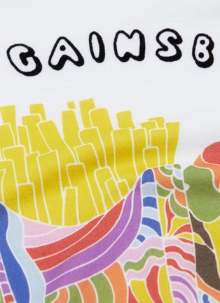  - ÊTRE CÉCILE - 'Gainsburger' slogan graphic print T-shirt