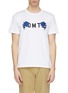 Main View - Click To Enlarge - FDMTL - Logo print graphic embroidered T-shirt