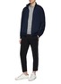 Figure View - Click To Enlarge - THEORY - 'Varick' patchwork jacket
