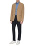 Figure View - Click To Enlarge - THEORY - 'Euclid' packable soft blazer