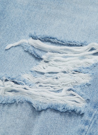  - GRLFRND - 'Karolina' ripped frayed cuff jeans