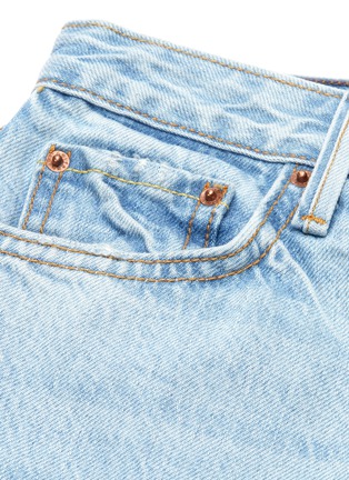  - GRLFRND - 'Devon' washed straight leg jeans