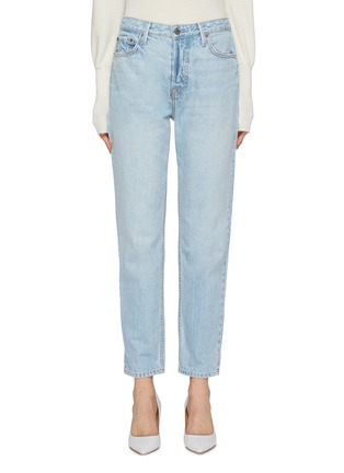 Main View - Click To Enlarge - GRLFRND - 'Devon' washed straight leg jeans