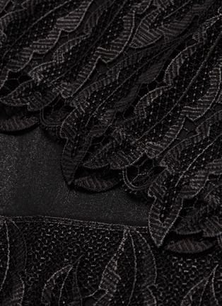  - J BRAND - 'Selena' lace cuff cropped boot cut pants