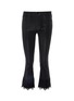 Main View - Click To Enlarge - J BRAND - 'Selena' lace cuff cropped boot cut pants